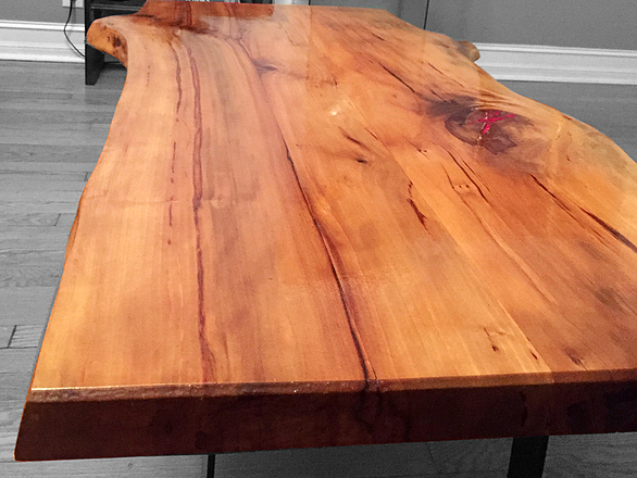 Live Edge Sweet Gum Coffee Table