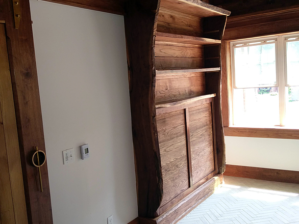 Custom Live Edge Shelves