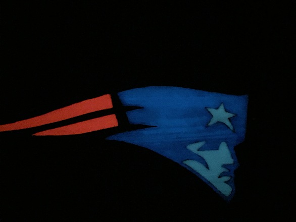Glow in the Dark Epoxy Logos