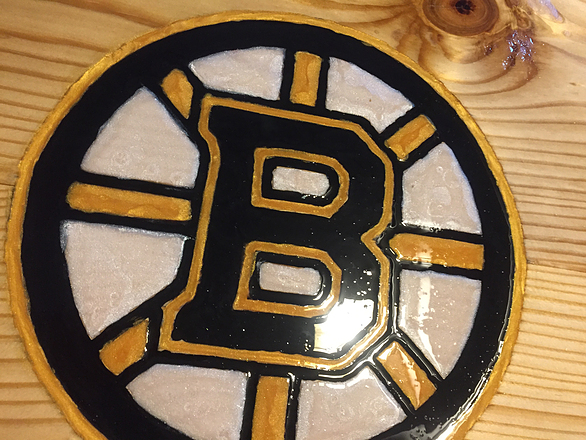 Burnt Finish Sports Table